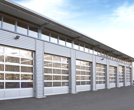 Панорамные ворота в Новоалександровске