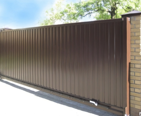 Ворота из профнастила в Новоалександровске