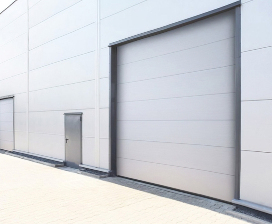 Промышленные ворота Алютех ProPlus в Новоалександровске