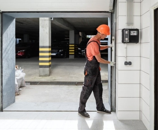 Замер ворот в Новоалександровске